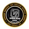 Image 1 : .999 Silver Imperial Palace Hotel & Casino Nevada $10 Gaming Token Limited Editi