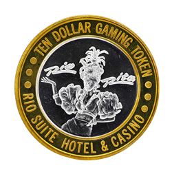 .999 Silver Rio Suite Hotel & Casino Las Vegas, NV $10 Limited Edition Gaming To