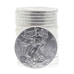 Roll of (20) 2011 $1 American Silver Eagle Brilliant Uncirculated Coins