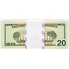 Image 2 : Pack of (100) Consecutive 2004 $20 Federal Reserve STAR Notes Uncirculated