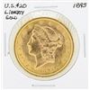 Image 1 : 1893 $20 Liberty Head Double Eagle Gold Coin