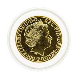 2014 Great Britain 1 oz. Year of the Horse Gold Coin