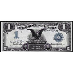 1899 $1 Black Eagle Silver Certificate Note