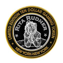 .999 Silver New York New York Hotel & Casino $10 Casino Limited Edition Gaming T