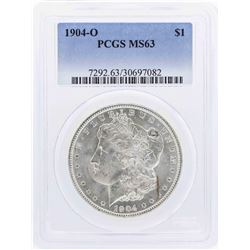 1904-O $1 Morgan Silver Dollar Coin PCGS MS63