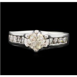 14KT White Gold 1.31 ctw Diamond Ring