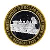 Image 1 : .999 Silver Railroad Pass Casino Henderson, Nevada $10 Limited Edition Gaming To