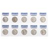 Image 1 : Lot of (10) 1902-O $1 Morgan Silver Dollar Coins PCGS MS63