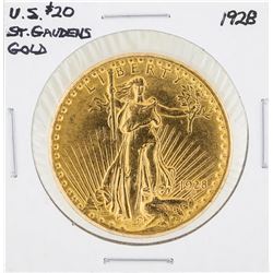 1928 $20 St. Gaudens Double Eagle Gold Coin