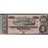 Image 1 : 1864 $10 Confederate States of America Note
