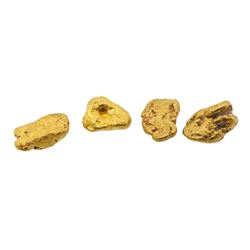 Lot of (3) Gold Nuggets 8.30 grams Total Weight
