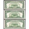 Image 2 : Lot of (3) 1953B $5 Legal Tender Notes