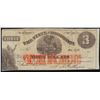 Image 1 : 1864 $3 The State of Mississippi Obsolete Bank Note