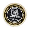 Image 2 : .999 Silver Imperial Palace Hotel & Casino Nevada $10 Gaming Token Limited Editi