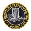 Image 1 : .999 Silver Eldorado Hotel & Casino $10 Casino Limited Edition Gaming Token