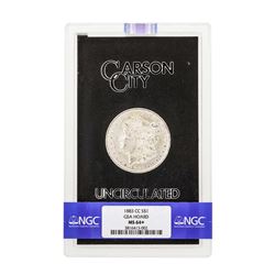 1883-CC $1 Morgan Silver Dollar Coin NGC MS64+ GSA