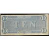Image 2 : 1864 $10 Confederate States of America Note