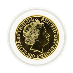 2014 Great Britain 1 oz. Year of the Horse Gold Coin