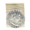Image 1 : Roll of (20) 1963 Brilliant Uncirculated Franklin Half Dollar Silver Coins