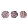 Image 1 : Lot of (3) 1540-1590 KB Hungary Ferdinand I - Madonna & Child Silver Denar Coins