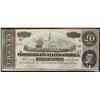 Image 1 : 1864 $20 Confederate States of America Note