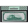 Image 2 : 1918 $2 Battleship Federal Reserve Bank Note Boston Fr.747 PCGS Extremely Fine 4