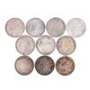 Image 1 : Lot of (10) 1921 $1 Morgan Silver Dollar Coins