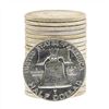 Image 2 : Roll of (20) 1960 Brilliant Uncirculated Franklin Half Dollar Coins