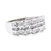 Image 1 : 10KT White Gold 0.50 ctw Diamond Ring