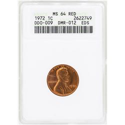 1972 Lincoln Wheat Penny Coin ANACS MS64RD