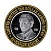 Image 1 : .999 Silver Riverside Resort Hotel & Casino $10 Casino Limited Edition Gaming To