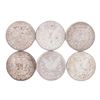 Image 2 : Lot of (6) 1921 $1 Morgan Silver Dollar Coins
