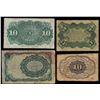 Image 2 : Lot of (4) Fractional Currency Notes