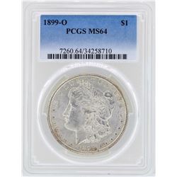 1899-O $1 Morgan Silver Dollar Coin PCGS MS64