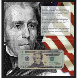 2004 $20 Federal Reserve Note Uncirculated LOW SERIAL Number
