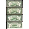 Image 2 : Lot of (4) 1953B $5 Legal Tender Notes