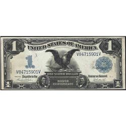 1899 $1 Black Eagle Silver Certificate Note