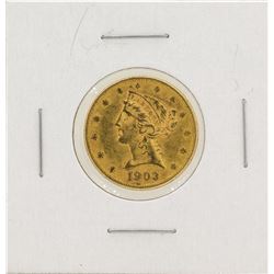 1903-S $5 Liberty Head Half Eagle Gold Coin