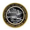 Image 2 : .999 Silver Flamingo Hilton $10 Casino Limited Edition Gaming Token