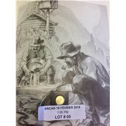 2015 Canada Pur Gold 50 Cents 1 Gram maple Leaf