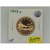 Image 1 : 1998 w Canada Specimen Loonie