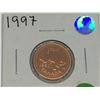 Image 1 : 1997 Canada Specimen Unc One Cents