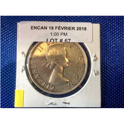 1953 Canada .800 Silver Dollar