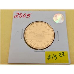 2005 Canada Proof Loonie