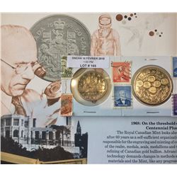 1968 Commemorative Dollar & 60 th Anniversary 1908-1968 medal