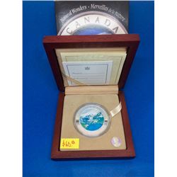 2003 Canada Proof Pur Silver 20 Dollars coin-Rocky Mountains