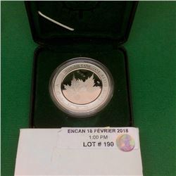 2005 Canada Good Fortune Specimen Silver Maple Leaf 1 OZ Hologram Coin