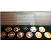 Image 1 : 1986 Canada Calgary Olympic Sterling Coin Set- Lot of 10 Pieces.