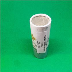 2017 25-cent 125th Anniversary of The Stanley CupS pecial Wrap Coin Roll