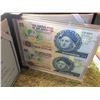 Image 1 : The Central bank of bahamas, christopher Columbus Quincentennial Commemorative Legal tender  2 x 1$ 